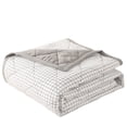 thumbnail image 1 of Twin Size Quilt Blanket For Twin Bed Washed Cotton Lightweight Cool 78.74X59.05 Inch Bed Blanket For Sleep Skin Friendly All Season Use, 1 of 4