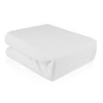thumbnail image 1 of Twin Size Zippered Waterproof Mattress Protector, Polyester Cotton, White, 1 of 2