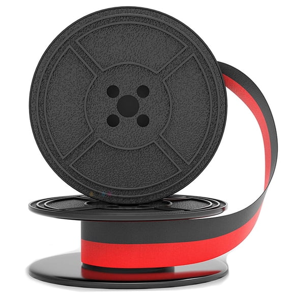 Twin Spool Replacement for OKI ML80,81,82,83,92,93 TEC EPS600,MA1100,M2600 Unique Smooth Printing Ribbon Twin Spool