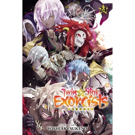 Pre-Owned Twin Star Exorcists, Vol. 24 (Paperback) by Yoshiaki Sukeno