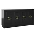 thumbnail image 1 of Twin Star Home 64" Buffet Sideboard, Black, 1 of 7