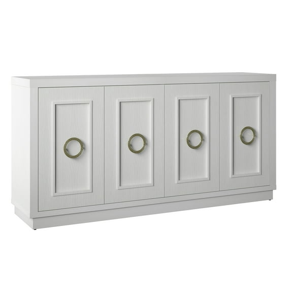 Twin Star Home 64" Buffet Sideboard, White