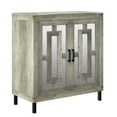 thumbnail image 1 of Twin Star Home Bar Cabinet with Mirrored Doors and Stemware Rack, 1 of 15