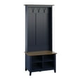 thumbnail image 1 of Twin Star Home Hall Tree with Storage Bench in Insignia Blue, 1 of 7