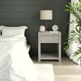 thumbnail image 1 of Twin Star Home Modern 1-Drawer Night Stand with USB Charging, 1 of 6