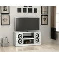 thumbnail image 1 of Twin Star Luxe Stanton Ridge TV Stand for TVs up to 55", White, 1 of 8