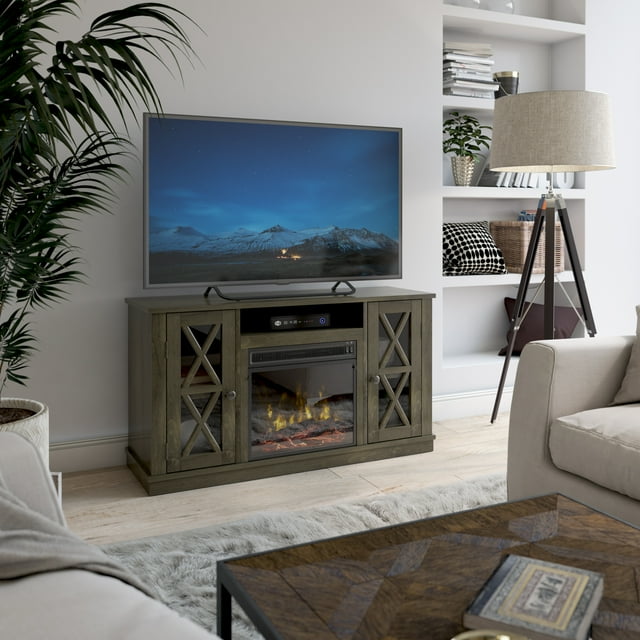 Twin Star Stanton Ridge Electric Fireplace TV Stand for TVs up to 55