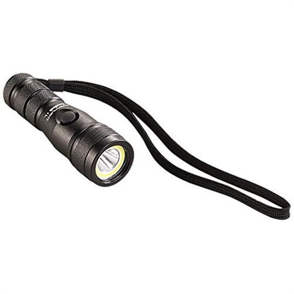 Twin-Task 1L Lithium Battery Powered Flashlight - Black
