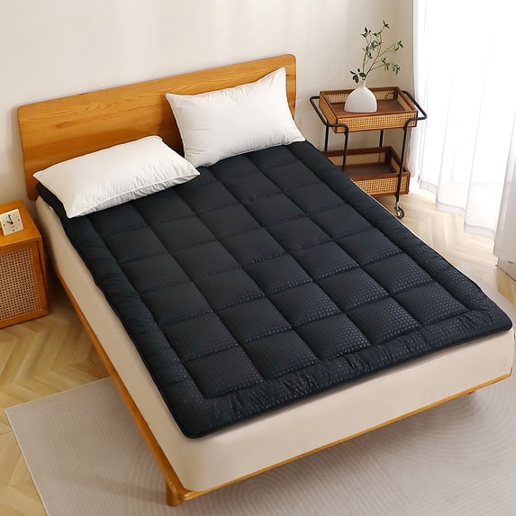 Twin Thin Mattress 360gsm Mattress Topper Protector Pad
