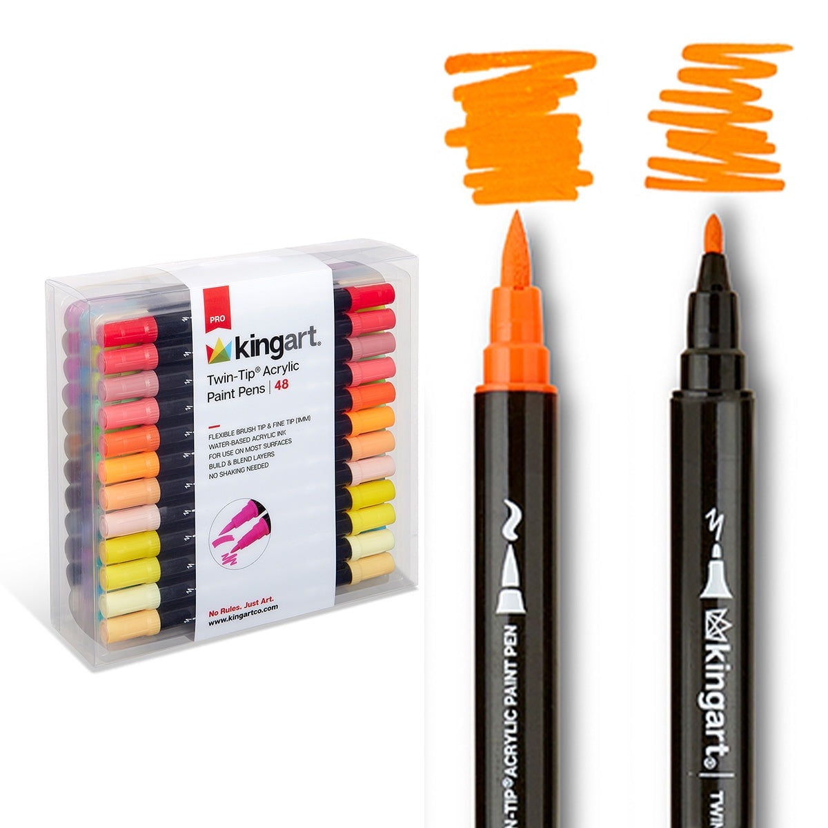 Twin-Tip&trade; Acrylic Paint Pens 48 Colors