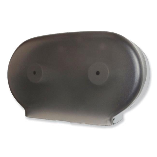Twin Tissue Dispenser, 19.5 x 5.5 x 11.25, Transparent Twin Tissue Dispenser, 19.5 x 5.5 x 11.25, Transparent
