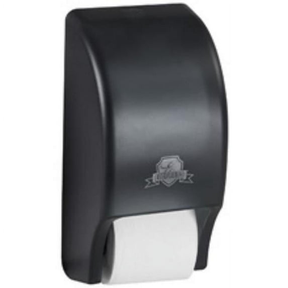 Twin Toilet Paper Dispenser Black 6 x 13 x 5 3/4