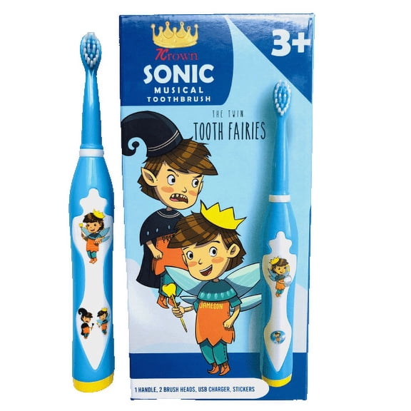 Twin Tooth Fairies Sonic Musical Toothbrush