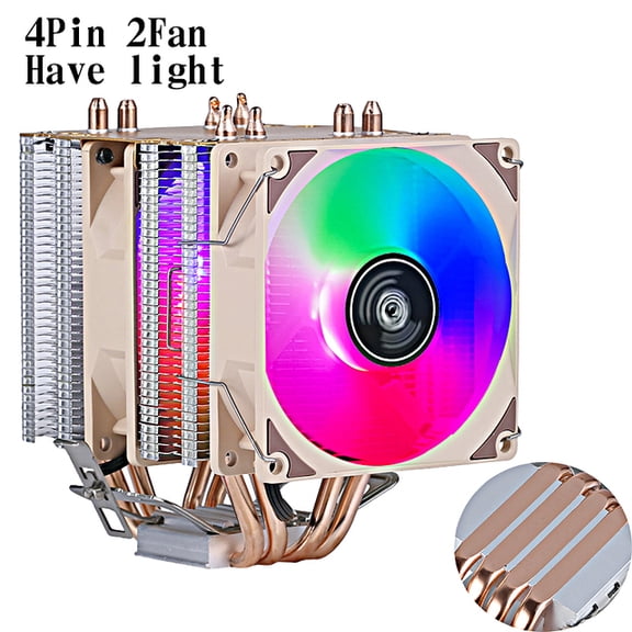 Twin Towers 9cm 4 Heat Pipe Cooler Air-cooled CPU Cooling Fan Suitable For Installing LGA2011 2099 2066 X79 X99 X299 E5 E3 AMD