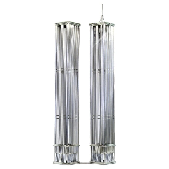 Twin Towers Wire Model
