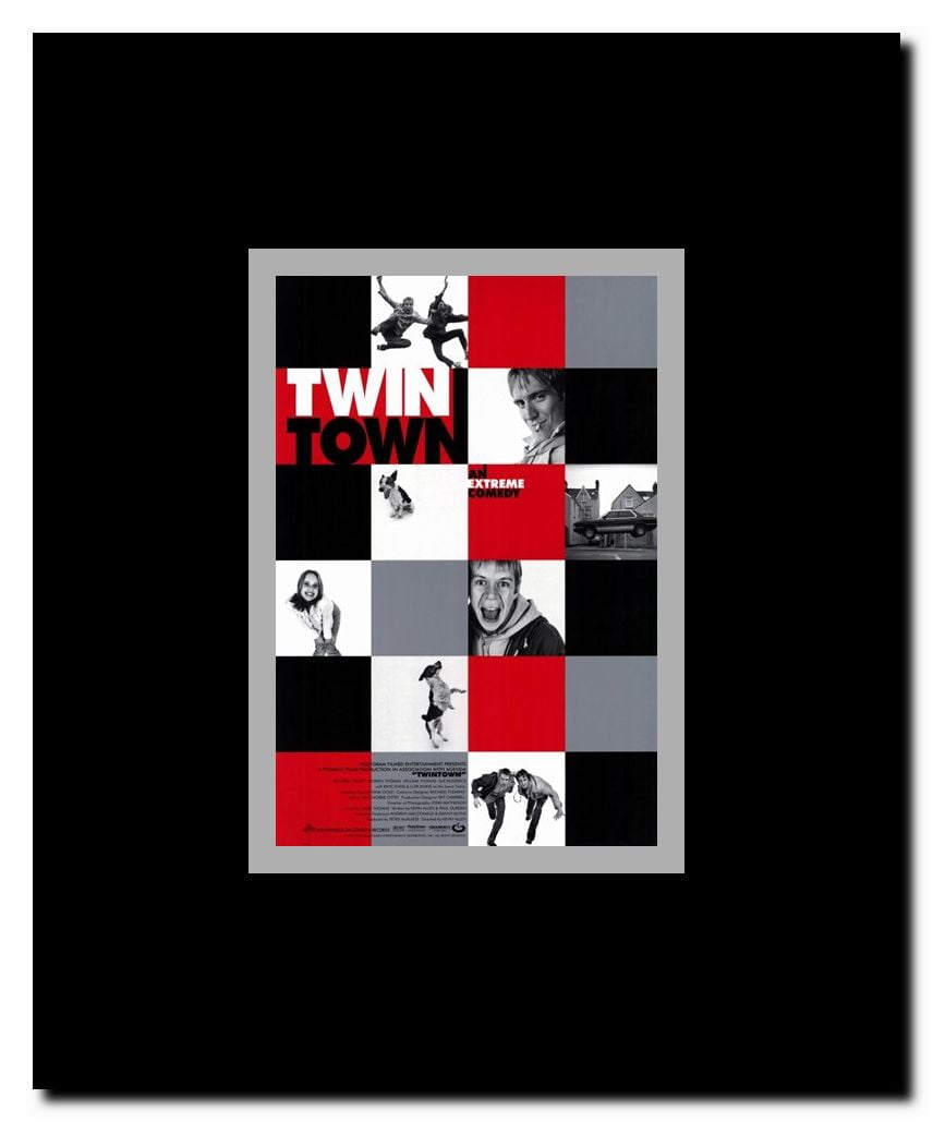 Twin Town Framed Movie Poster