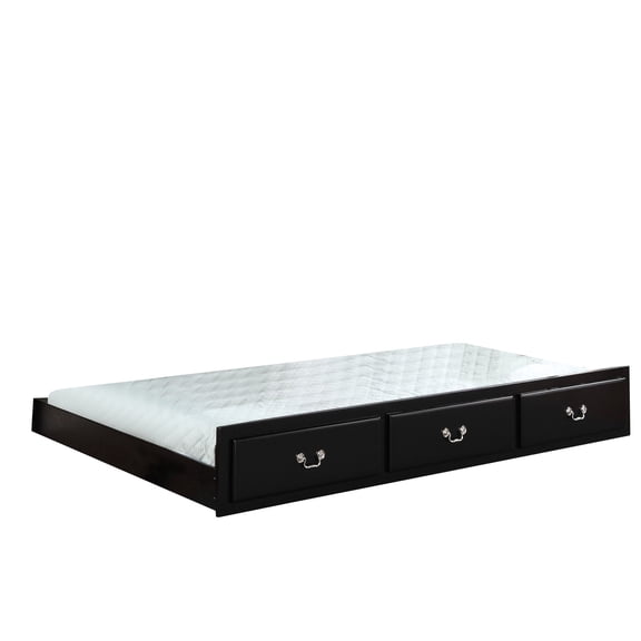 Twin Trundle with 3 Slats & 4 MDF Boards / Durable for Daily Use