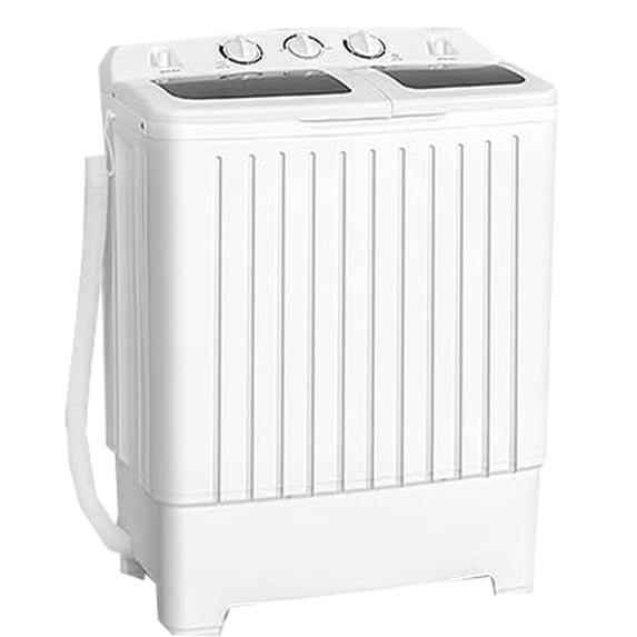 Contour Washer Machine Rv Twin Tub Portable Washer and Spinner 20 Lbs, Compact Laundry Machine ...