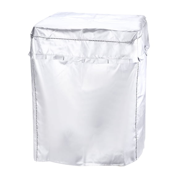 Twin Tub Washing Machine Cover, Portable Washer Cover 24Wx15Dx30H Inch(S Size) Silver Waterproof Cover