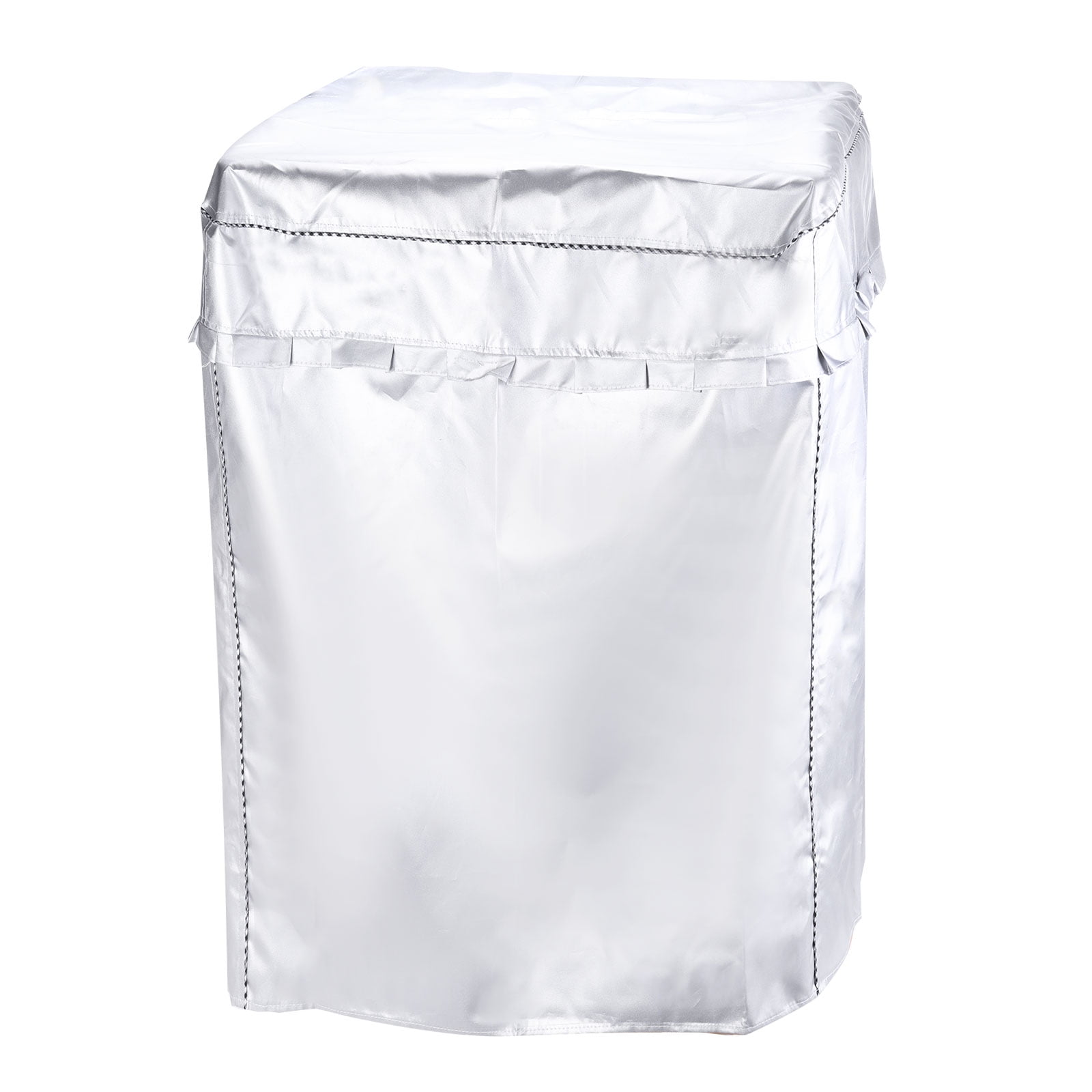 Twin Tub Washing Machine Cover, Portable Washer Cover 30Wx17Dx35H Inch(M Size) Silver Waterproof Cover