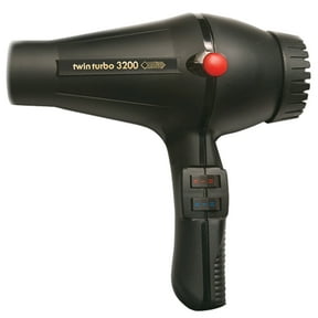Twin Turbo LIGHTWEIGHT 1900 Watt Italian Hair Dryer with Multi Temperature/Speeds Control, True Cold Shot Button and Extra Long Power Cord