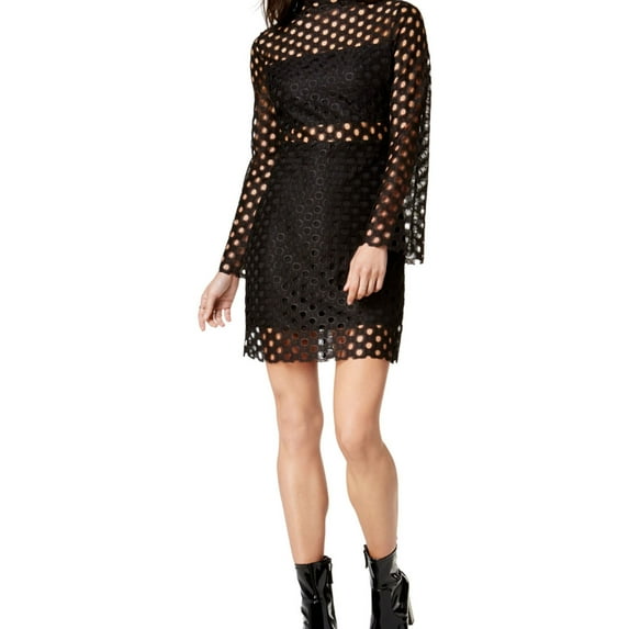 Twin Womens Illusion A-Line Dress