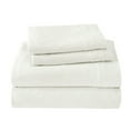 thumbnail image 1 of Twin-XL 3-Piece Sheet Set, Brooklyn Flat Cotton Blend Ultra Soft Jersey Knit Sheet Set By Royale Linens, 1 of 9