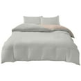 thumbnail image 1 of Twin XL Bedding Set, 4-Piece Sheet and Comforter Set with Pillowcases, Soft Washed Polyester for Comfort, Breathable and Machine Washable, Ideal for Dorm Use, 1 of 6