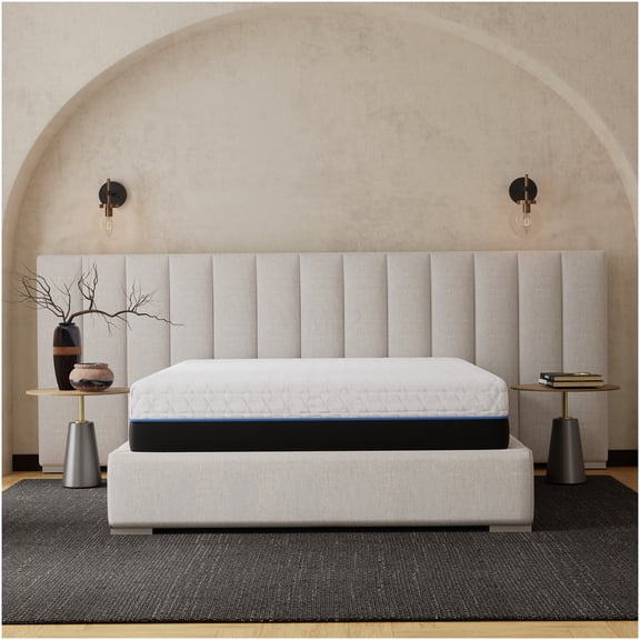 Twin XL Copper Gel Memory Foam Mattress, CertiPUR-US Certified Cooling Gel Infused Mattress for Pressure Relief, Medium Firm Bed-in-a-Box