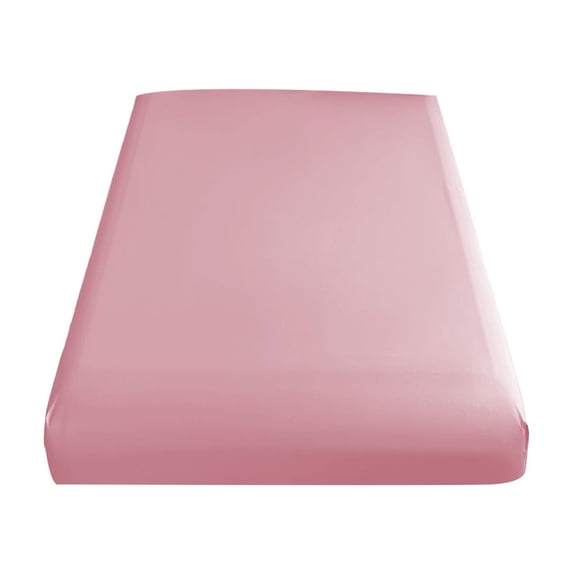 Twin XL Fitted Sheet Cotton, Soft Breathable Cooling Bed Sheet for College Dorm and Low-Profile Mattresses, 39 x 79 Inch
