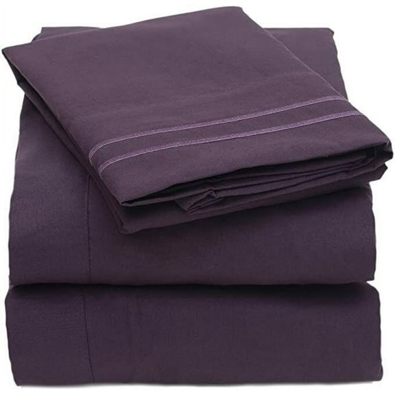 Twin XL Fitted Sheet Deep Pocket Hotel Quality 1800 Thread Count Fits Dorm Bed
