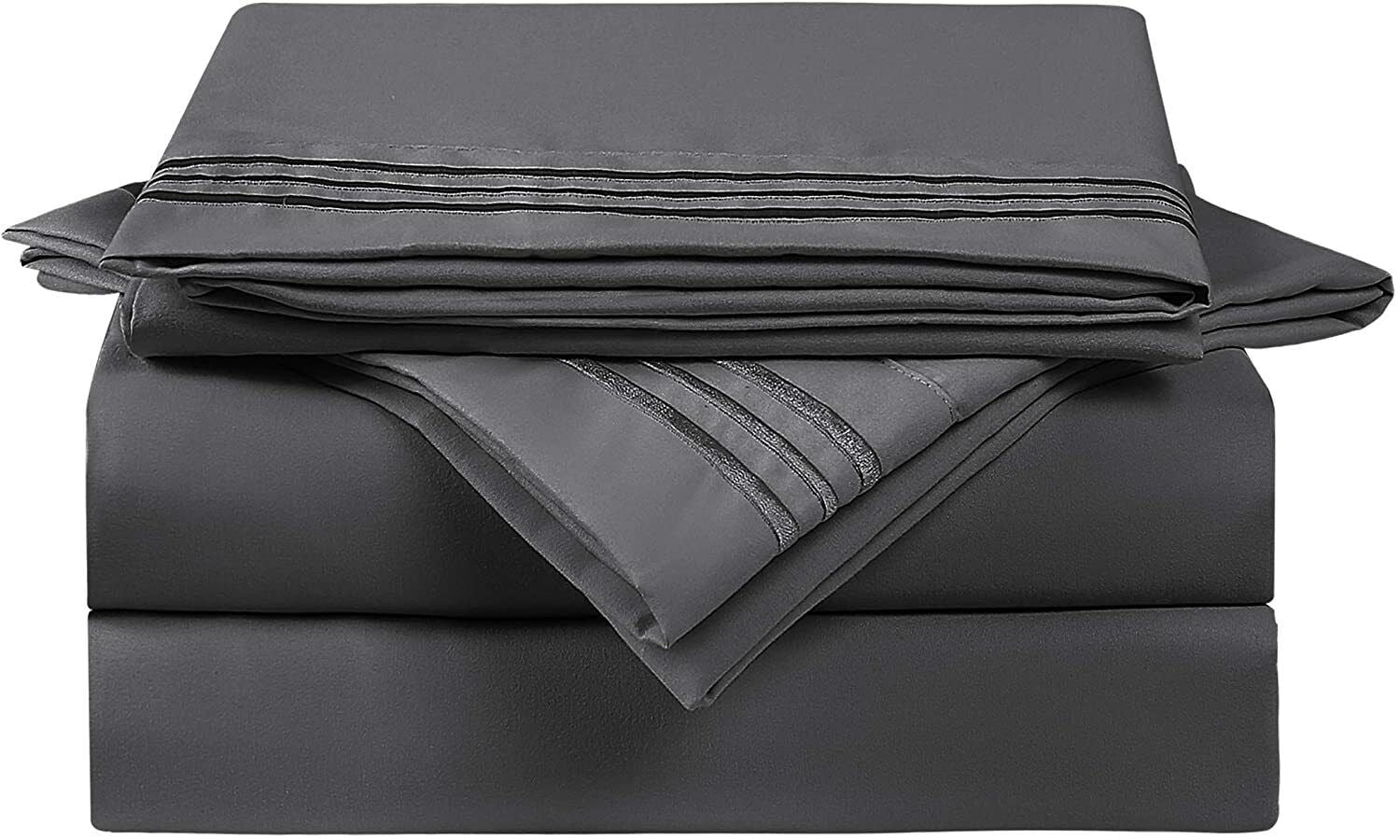 Twin XL Fitted Sheet Deep Pocket Hotel Quality 1800 Thread Count Fits Dorm Bed