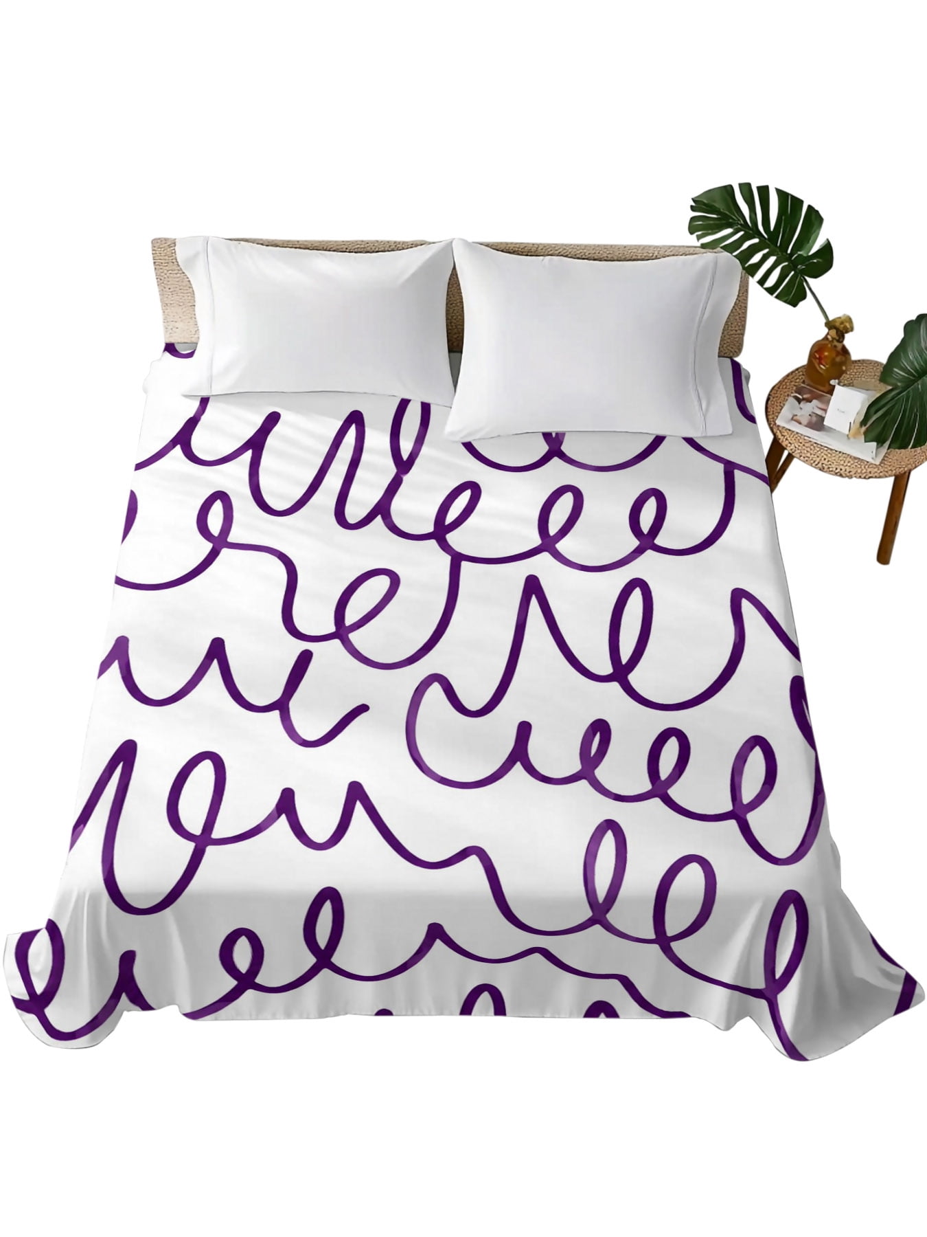 Abstack Sheef Twin XL Flat Sheet 66