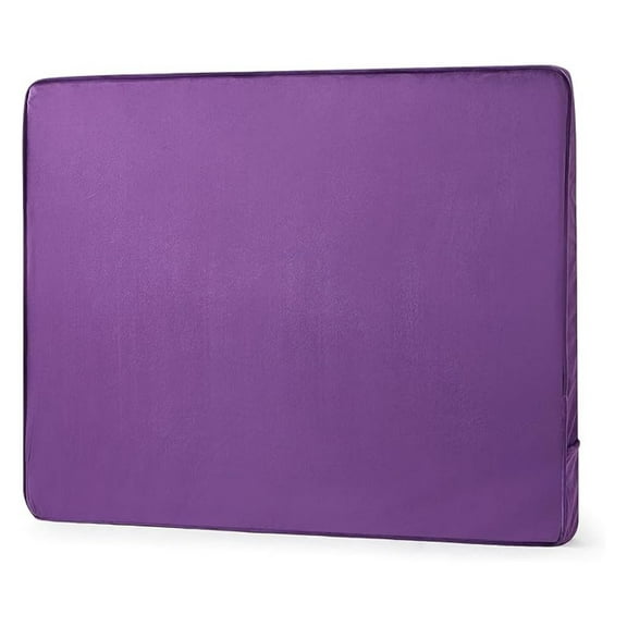 Twin XL Headboard - Rainha Cushioned Dorm Headboard - Dahlia - with Storage Pockets