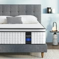 thumbnail image 1 of Twin XL Mattress, 10 Inch Hybrid Mattress, Gel Memory Foam & Pocket Spring Twin XL Bed Mattress in a Box, Medium Feel, Cooler Sleep & Pressure Relief, 80"*39", White&Gray, 1 of 8