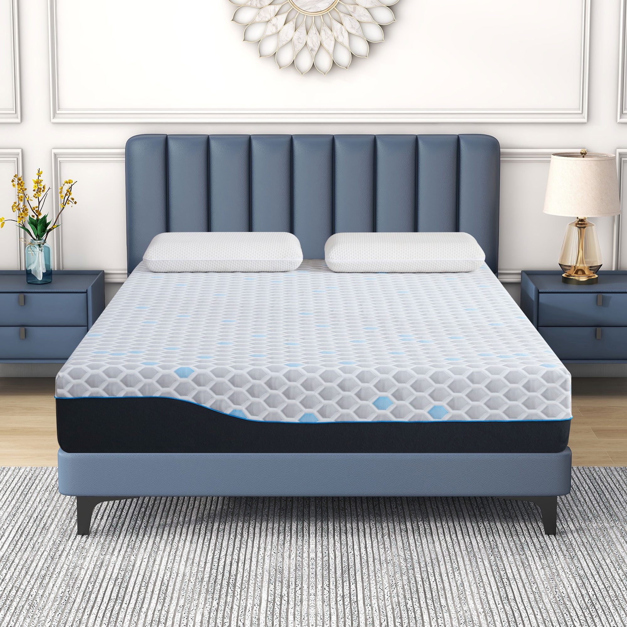 Twin XL Mattress,10 inch Memory Foam Mattress for Comfort and Pressure