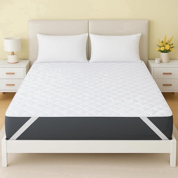 Washable Underpads Twin XL Size 39'' x 80'' - Waterproof Incontinence Bed Mattress Pads with Straps