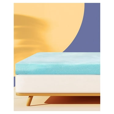 Twin XL Memory Foam Mattress Topper - 3 Inch Cooling Extra Long Reflex Gel Mattress Pad - - Oeko TEX Certified