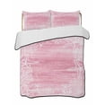 thumbnail image 1 of Twin XL Quilt Bedding Set, Pink Coastal Reversible Summer Quilt 3 Pieces, Summer Ocean Sea Ombre Starfish Corals Lightweight Bedspreads Coverlets with 2 Pillow Shams for All Seasons, 1 of 5