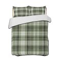 thumbnail image 1 of Twin XL Quilt Bedding Set, Sage Green Buffalo Plaid Reversible Summer Quilt 3 Pieces, Farmhouse Modern Striped Lightweight Bedspreads Coverlets with 2 Pillow Shams for All Seasons, 1 of 5