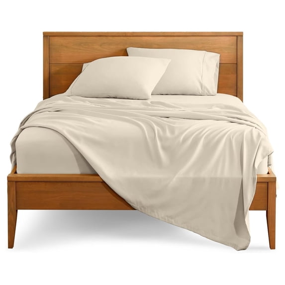 Twin XL Sheet Set - College Dorm Size - Luxury 1800 Ultra-Soft Microfiber Twin Extra Long Bed Sheets - Deep Pockets - Easy Fit - Extra Soft - 3 Piece Set - Bed Sheets (Twin XL, Sand)