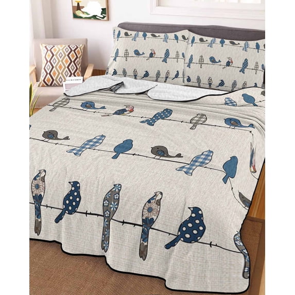 Twin XL Size Down Alternative Comforter, Lightweight Comforter Quilt Bedding Set with Pillow Shams All Seasons Bed Comforter Duvet Insert 68"x98"