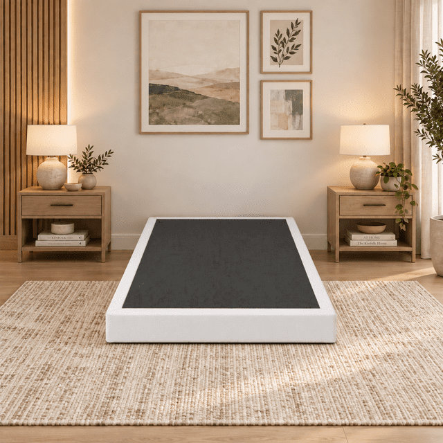 Box Is Heavy PIVOTIX 7 inch Twin XL Size Box Springs, Heavy-Duty Metal Mattress ...