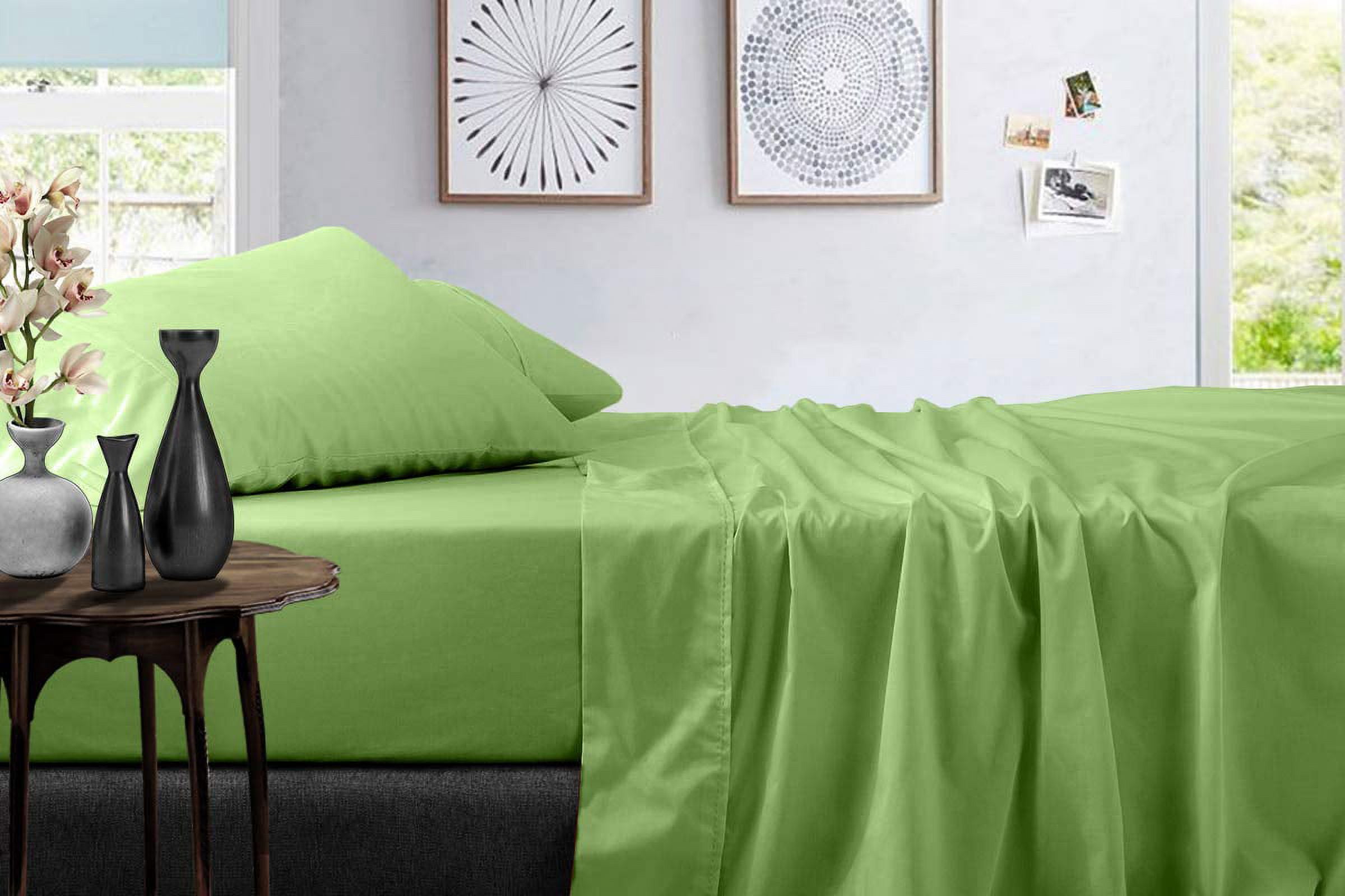 Twin-XXL Size 100% Egyptian Cotton 5 Piece Bedding, Luxury Sheet Set ...