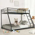 ARCTIC SCORPION TwinoverFull Bunk Bed, NoiseFree Metal Frame with