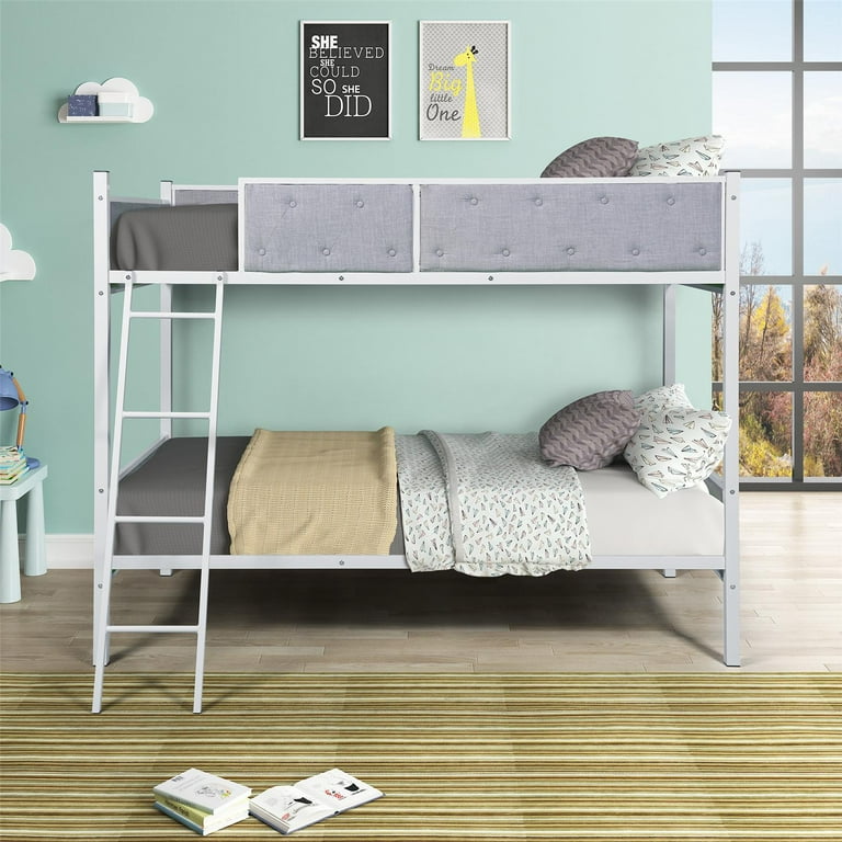 Light grey store bunk beds