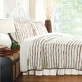 thumbnail image 1 of Twin size 100% Cotton Ruffle Stripes Quilt Set - Machine Washable, 1 of 3