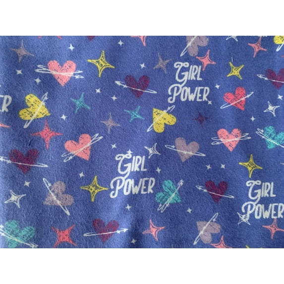 Twin weighted blanket for child or adult in ballerina or girl power, 8-15 lbs