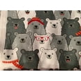 thumbnail image 1 of Twin weighted blanket for child or adult in polar bears, ballerina, cats, or girl power, 8-15 lbs, 1 of 9