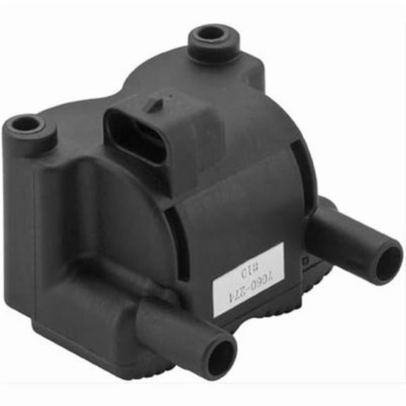 Twin Power 02-07 FLH FLT with EFI Ignition Coil Black Replaces H-D 31743-01 Single Fire .5 Ohm